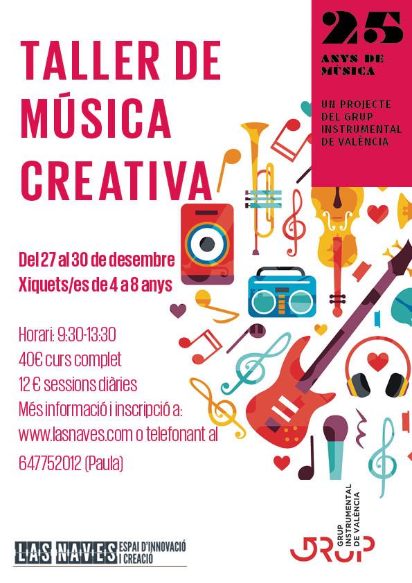 Cartell Música Creativa
